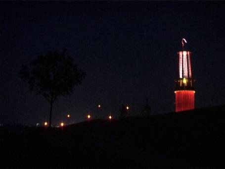 Moers : Halde Rheinpreussen, Grubenlampe ( das Geleucht )